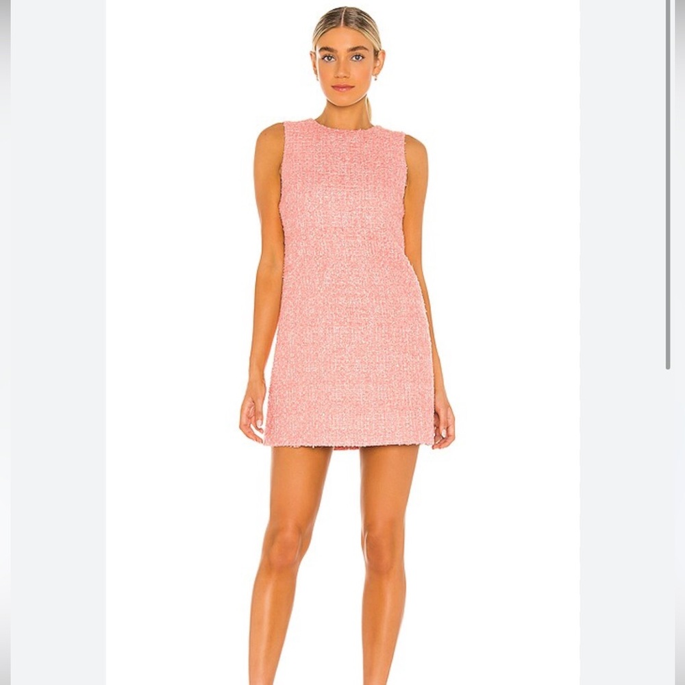 Alice and Olivia Tweed Mini Dress